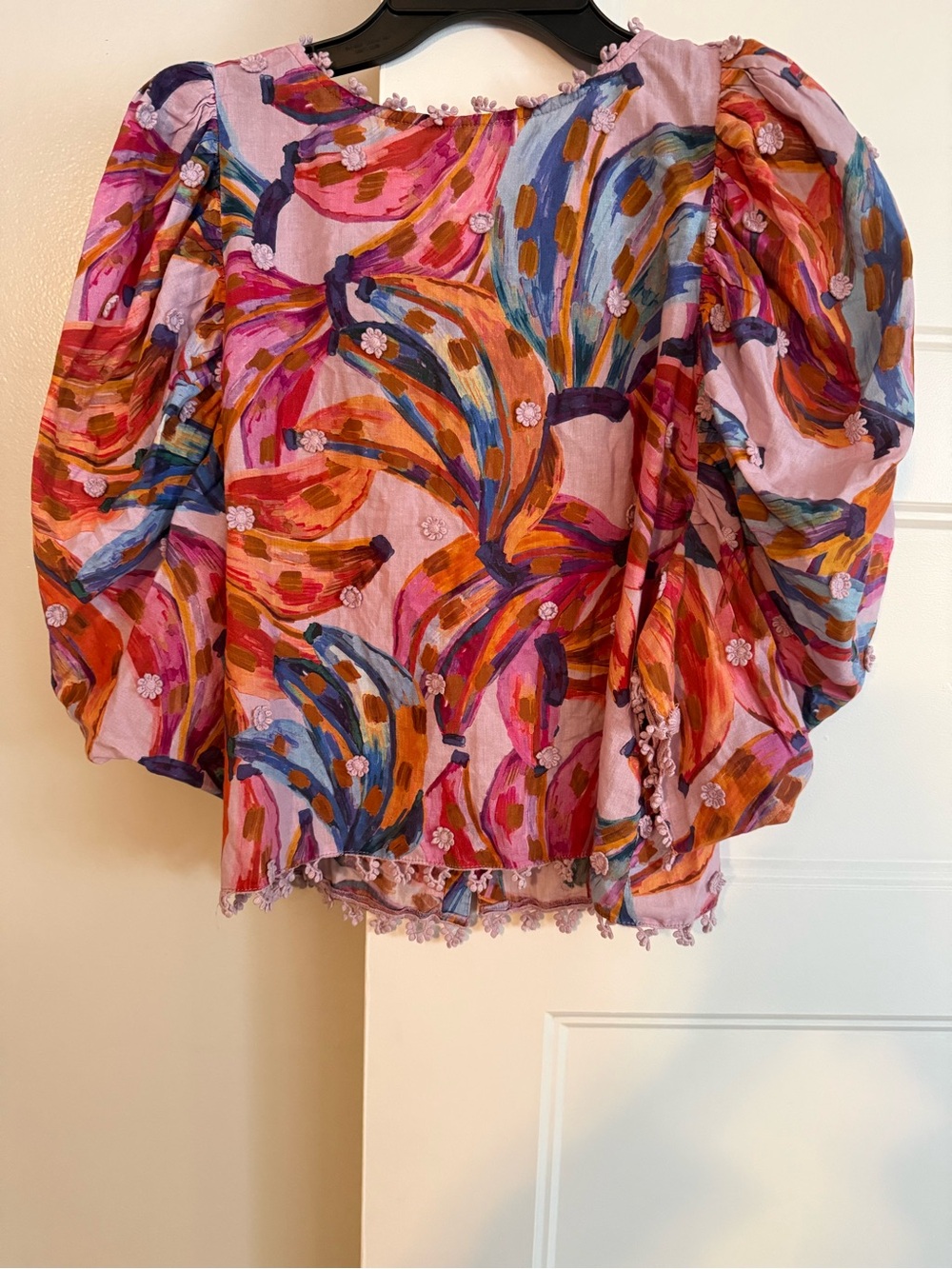 Farm Rio Puff Sleeve Blouse